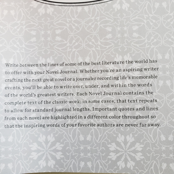 NWT A Novel Journal: The Picture of Dorian Gray - Picture 10 of 10